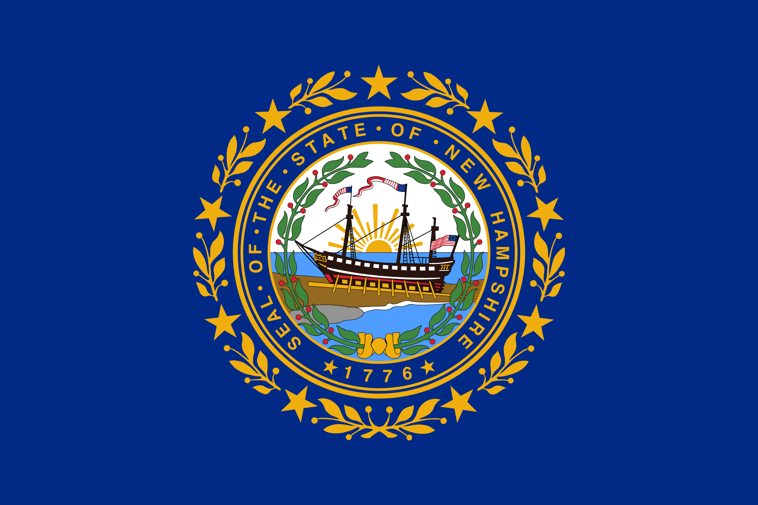 Flag of New Hampshire - Professional business services in New Hampshire
