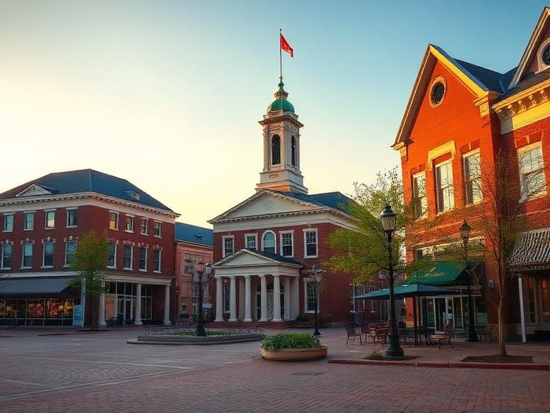 Noblesville, IN local city view