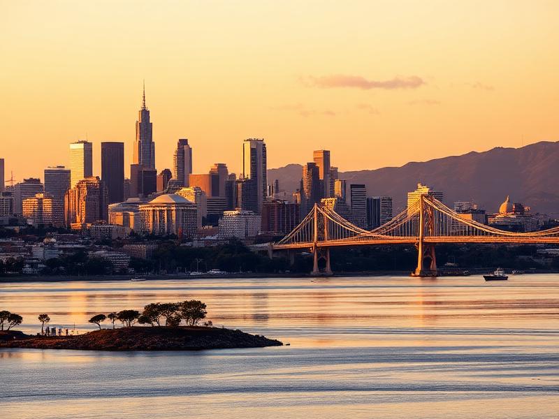 Oakland, CA local city view