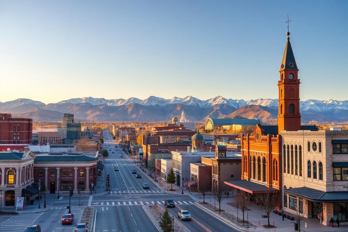 Ogden, UT local city view