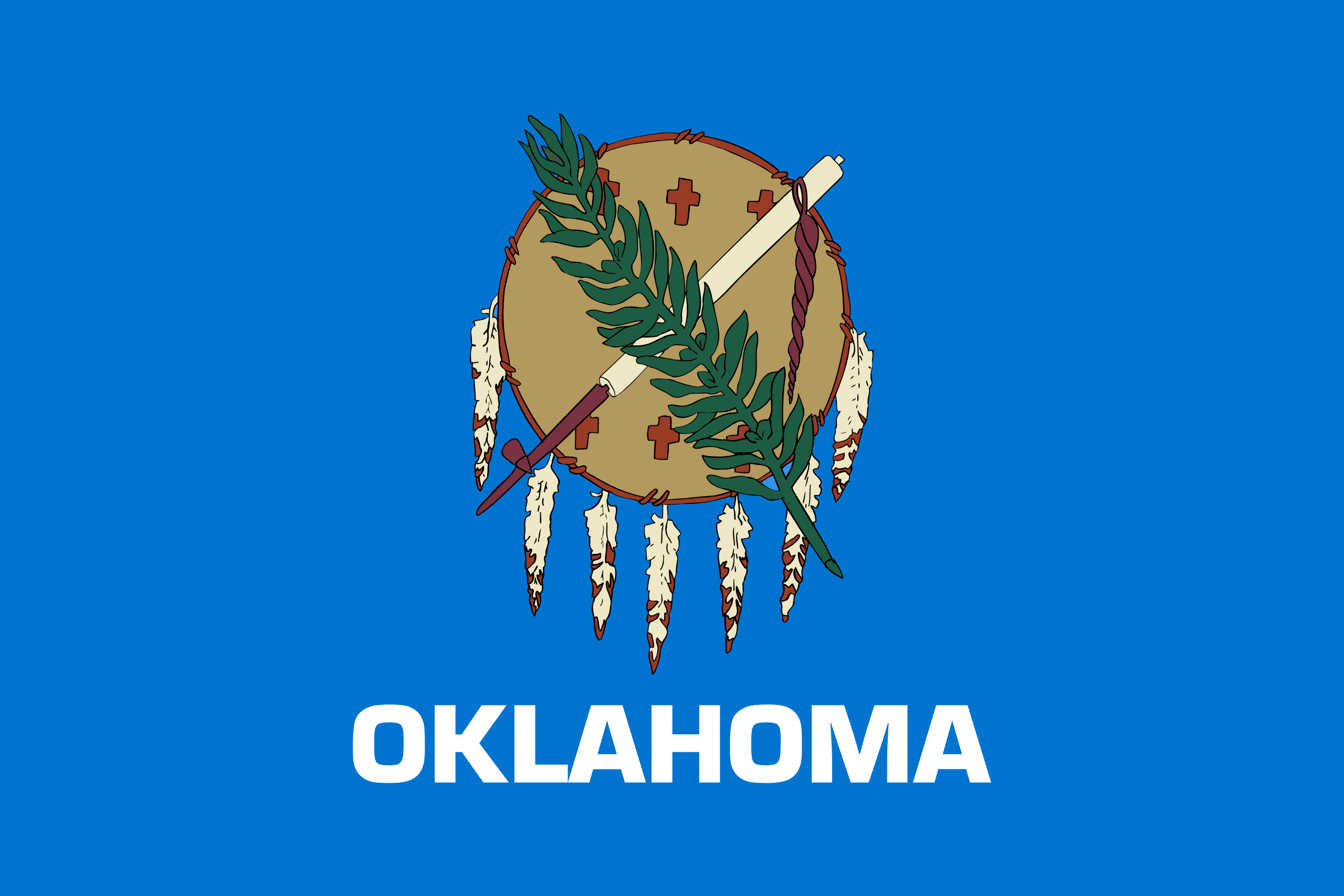 Flag of Oklahoma - Professional business services in Oklahoma