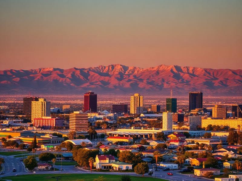 Ontario, CA local city view