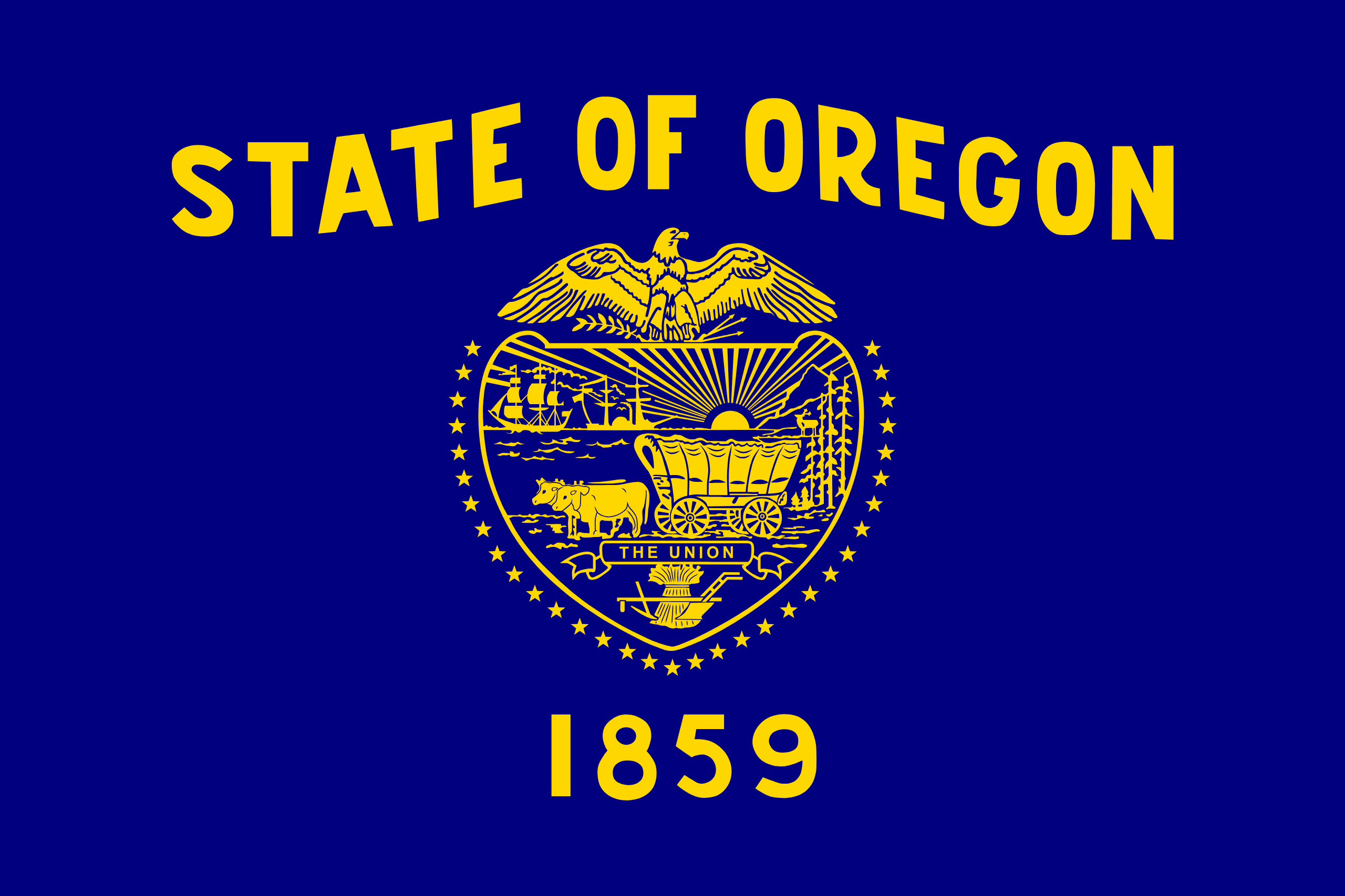 Flag of Oregon - Professional business services in Oregon