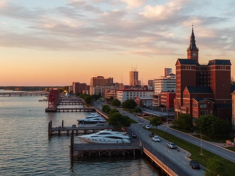 Oshkosh, WI local city view