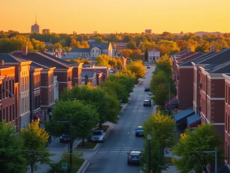 Palatine, IL local city view