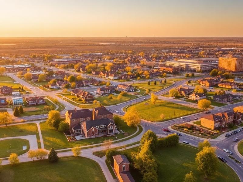 Papillion, NE local city view