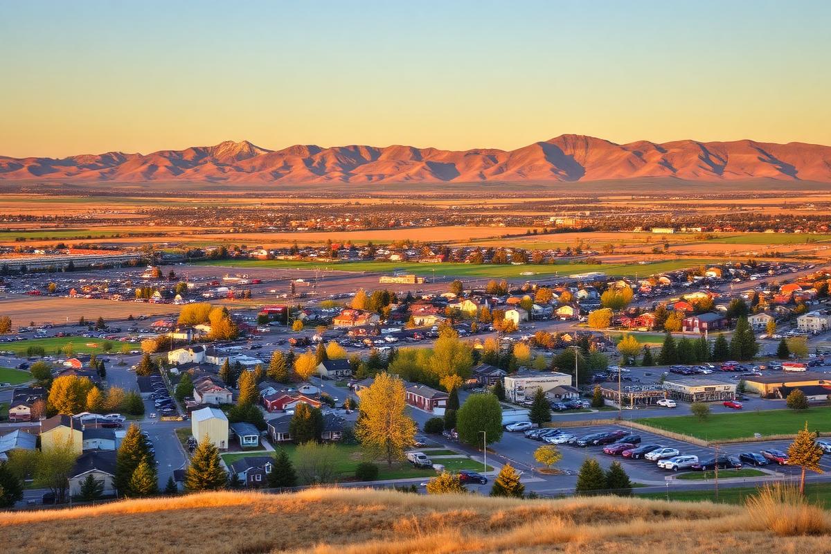 Pasco, WA local city view