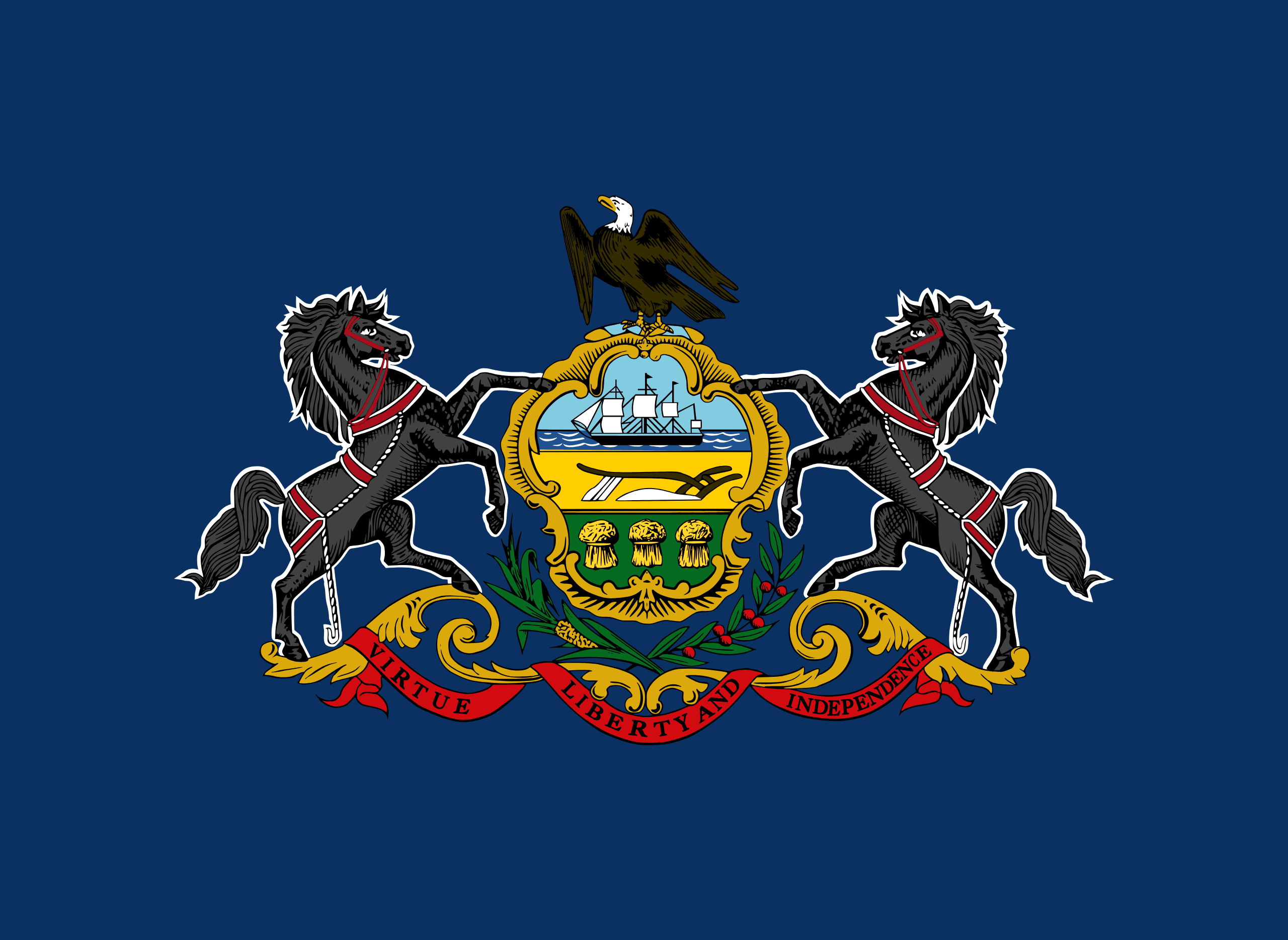 Pennsylvania state silhouette