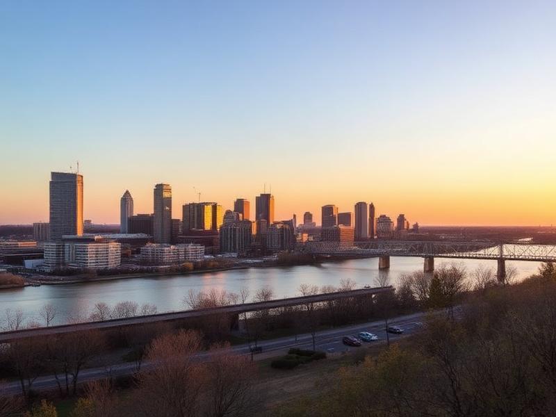 Peoria, IL local city view