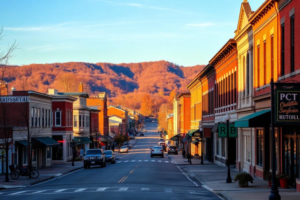 Rutland, VT local city view