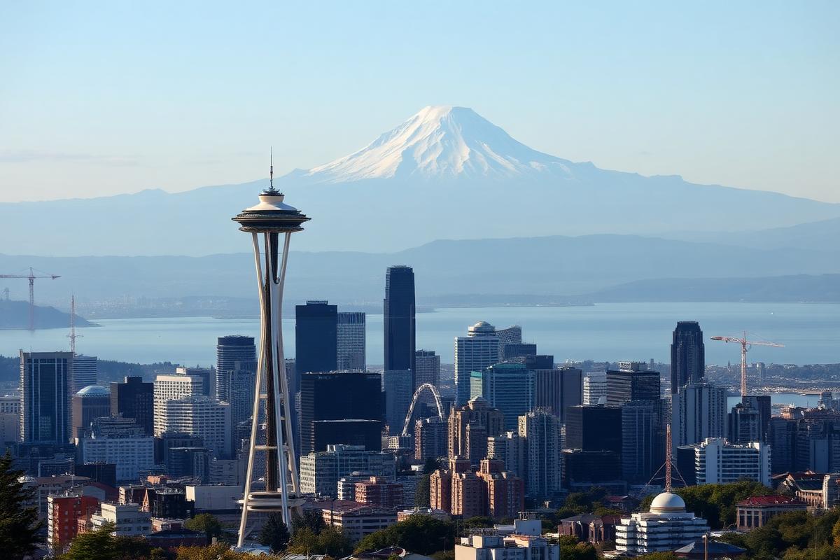 Seattle, WA local city view