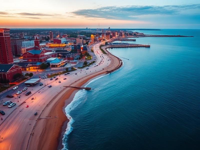 Sheboygan, WI local city view