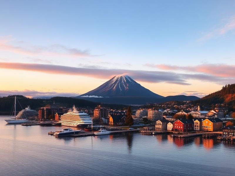 Sitka, AK local city view
