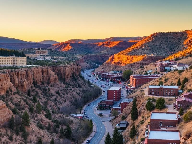 Spearfish, SD local city view