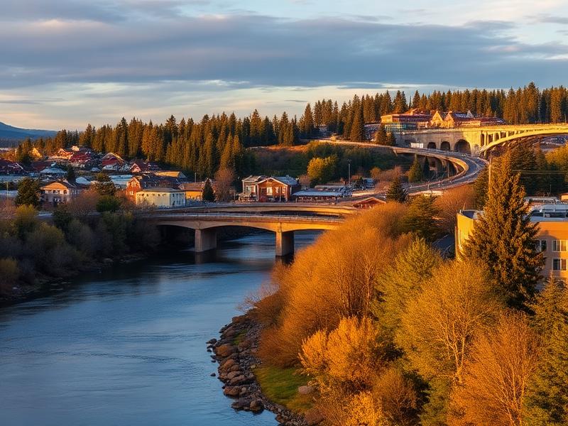 Springfield, OR local city view