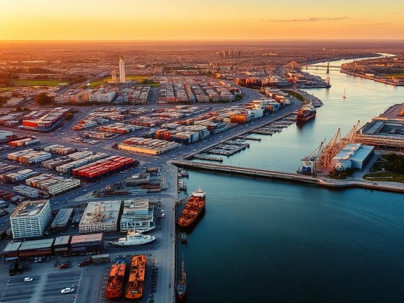 Stockton, CA local city view