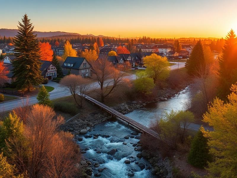 Tigard, OR local city view