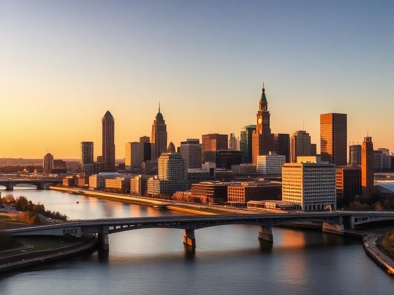 Toledo, OH local city view