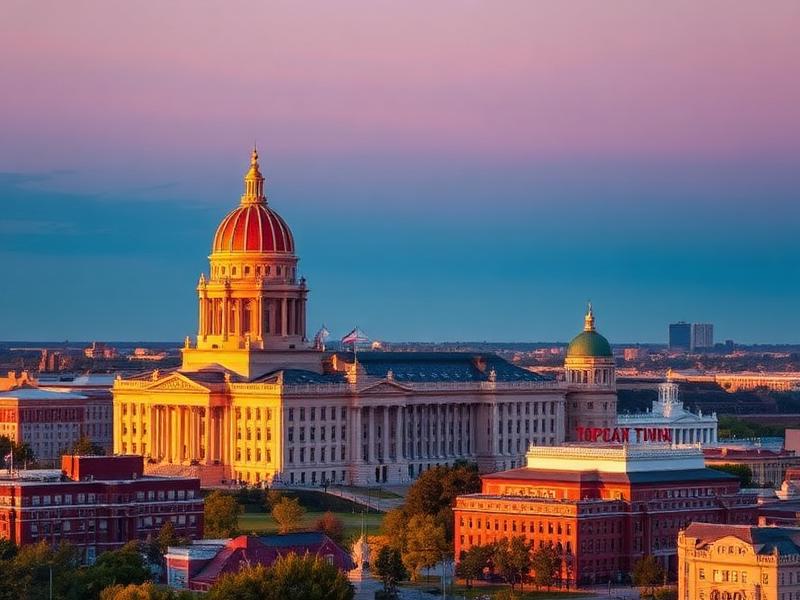 Topeka, KS local city view