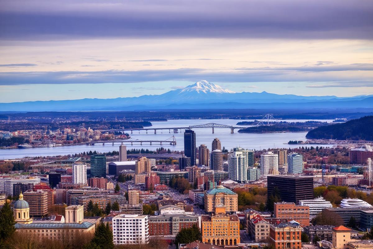 Vancouver, WA local city view