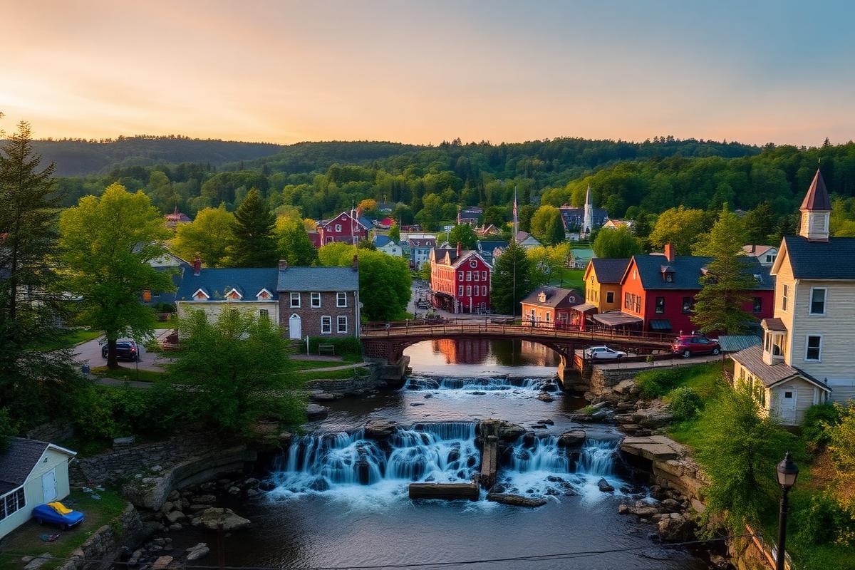 Vergennes, VT local city view