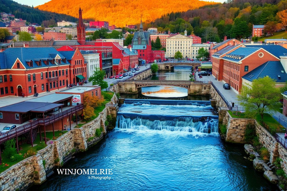 Winooski, VT local city view