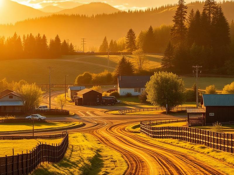 Woodburn, OR local city view