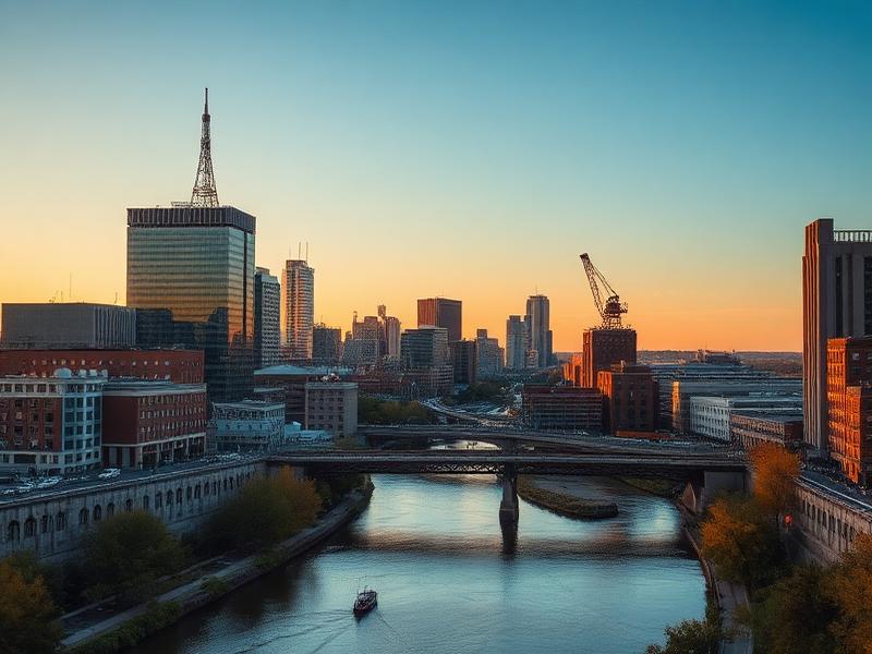 Youngstown, OH local city view